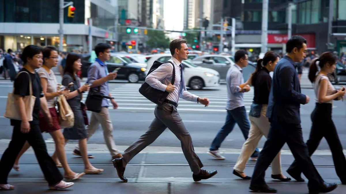 Fast walkers: what drives people to stride quickly