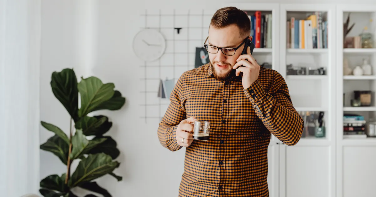 The hidden comfort of moving when you're on the phone