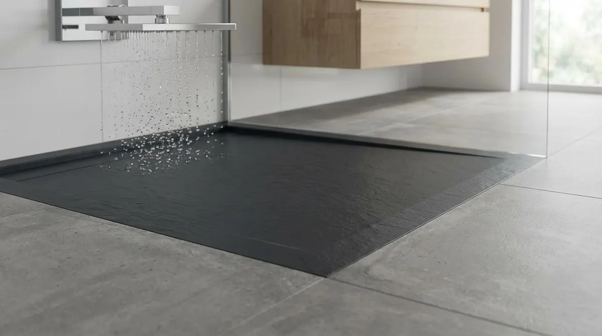 The future of bathrooms: ultraflat shower trays on the rise